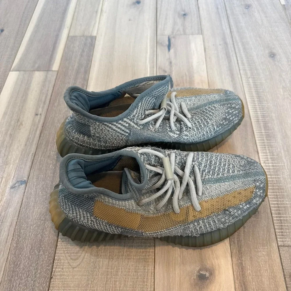 Adidas Yeezy Boost 350 V2 grey trainers. Size US 5